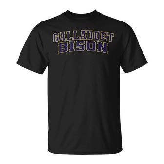 Gallaudet University Bison 01 T-Shirt - Monsterry