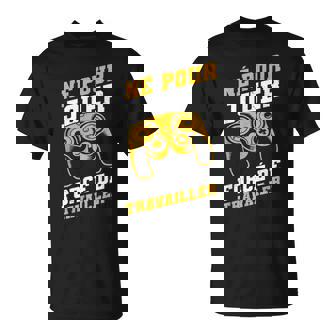 Gamer Né Pour Jouer Jeuxideo Humour Gaming T-Shirt - Cadeauxyz