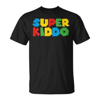 Gamer Son Super Kid Gaming Kiddo Matching Dad & Mom T-Shirt - Thegiftio UK