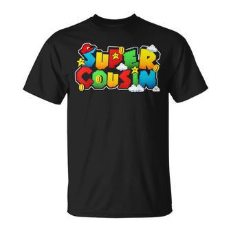 Gamer Super Cousin Gamer For Cousin T-Shirt - Thegiftio UK