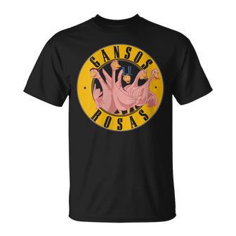 Gansos Rosas T-Shirt - Monsterry AU