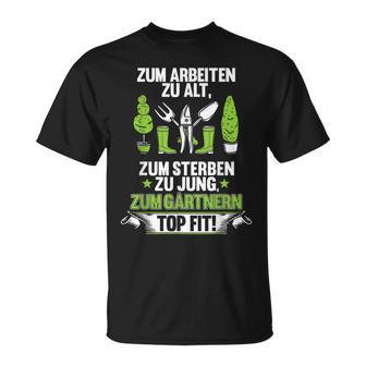 Gardener Hobby Gardener Retirement Retirement Gardening T-Shirt - Geschenkecke