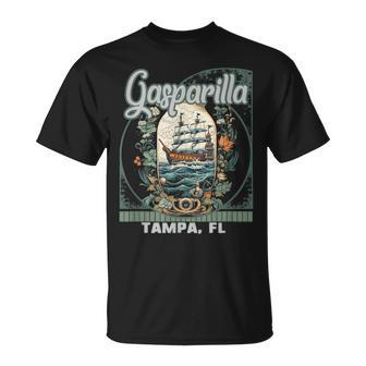 Gasparilla 2024 Tampa Fl Pirate Festival Ship Party Captain T-Shirt - Thegiftio UK