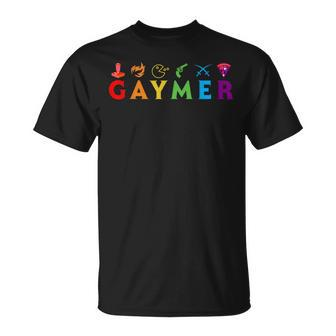 Gaymer Lgbt Pride Gay Gamer Video Game Lover T-Shirt - Monsterry DE