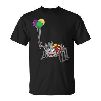 Geburtstag Spinne Zoo Geburtstag T-Shirt - Seseable