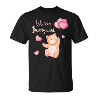 Gender Neutral Baby Shower Decorations We Can Bearly Wait T-Shirt - Monsterry CA