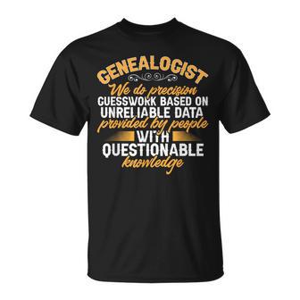 Genealogy Ancestry Genealogist T-Shirt - Monsterry UK