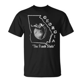 Georgia State Georgia Peach State Georgia Home T-Shirt - Monsterry DE