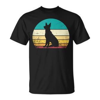 German Shepherd Vintage Retro Sunset Shepherds Dog Lovers T-Shirt - Monsterry UK