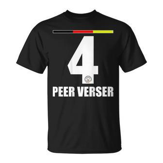 Germany Sauf Jersey Sauf Legend Peer Verser T-Shirt - Seseable