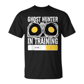 Ghost Hunter In Training Paranormal Investigator T-Shirt - Monsterry CA