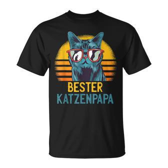 Cat Owner Cats Master Best Cat Dad T-Shirt - Seseable
