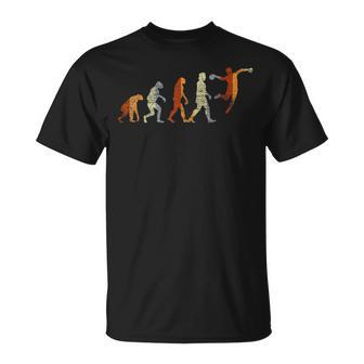 For Handball Player Evolution Handball T-Shirt - Seseable