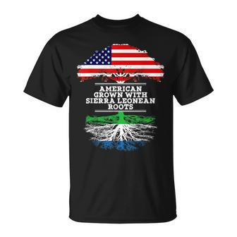 For Sierra Leonean Roots From Sierra Leone T-Shirt - Monsterry CA