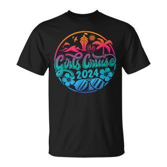 Girls Cruise 2024 Vacation Trip Matching Group T-Shirt - Seseable