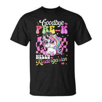 Girls Pre-K Graduation Cute Unicorn Preschool Graduate 2024 T-Shirt - Seseable