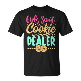 Girls Scout Cookie Dealer Scouting Family Matching T-Shirt - Seseable