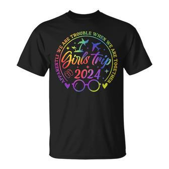 Girls Trip 2024 Apparently Are Trouble When We Are Together T-Shirt - Monsterry AU