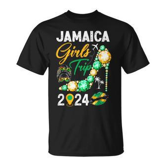 Girls Trip Jamaica 2024 Weekend Summer Vacation Trip T-Shirt - Monsterry