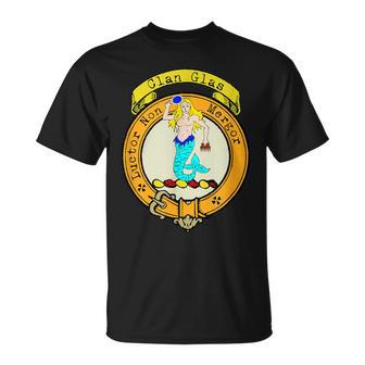 Glas Clan Scottish Crest T-Shirt - Seseable