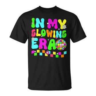 In My Glowing Era Tie Dye Bright Hello Summer Vacation Trips T-Shirt - Seseable