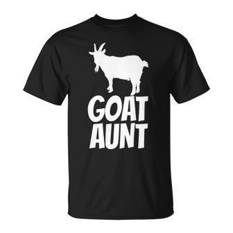 Goat Aunt Goa For Goat Lovers T-Shirt | Mazezy