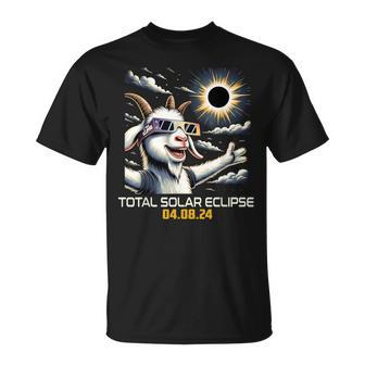 Goat Selfie Solar Eclipse T-Shirt - Monsterry DE