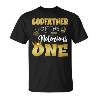 Godfather Of The Notorious One Hip Hop Themed 1St Birthday T-Shirt - Monsterry DE