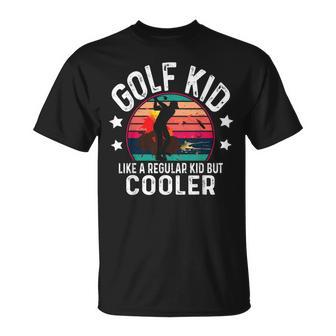 Golf Kid Like A Regular Kid Young Golfer And Golfing T-Shirt - Thegiftio UK