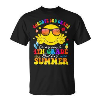 Goodbye 3Rd Grade On My Way To 4Th Grade But First Summer T-Shirt - Monsterry