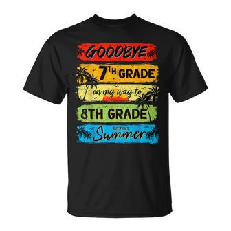 Goodbye 7Th Grade Summer Graduation Teacher Kid T-Shirt - Monsterry CA