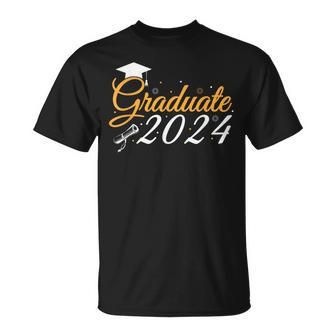 Graduate 2024 Senior Stuff Class Graduation Party T-Shirt - Seseable