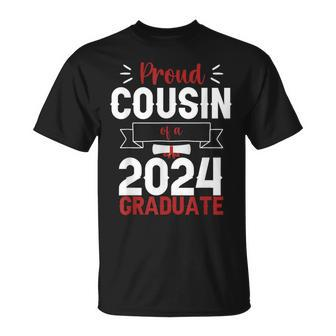 Graduation Senior 2024 Proud Cousin Of A 2024 Graduate T-Shirt - Monsterry