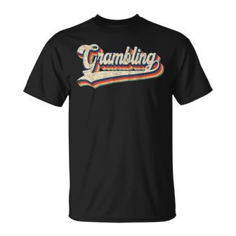 Gram Bling School Sport Name Vintage Retro T-Shirt - Seseable