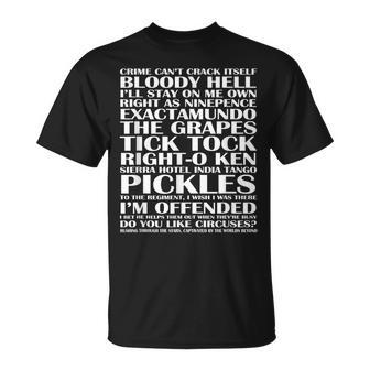 The Grapes Public House Catchphrase T-Shirt - Thegiftio UK