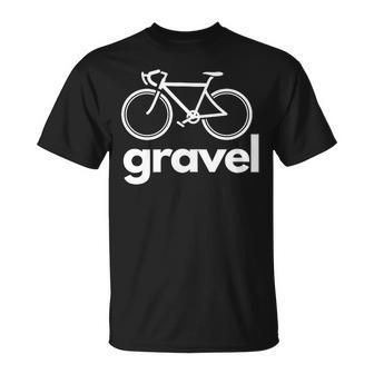 Gravel Bike Bicycle Cyclocross Road Bike Gravelbike T-Shirt - Monsterry