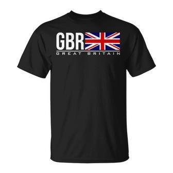 Great Britain Flag Union Jack British Athletic Team Sports T-Shirt - Thegiftio UK