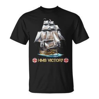 Great Britain Royal Navy Ship Of The Line Hms Victory T-Shirt - Monsterry AU