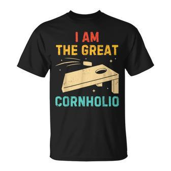I Am The Great Cornholio Bean Bag Toss Lover T-Shirt - Monsterry