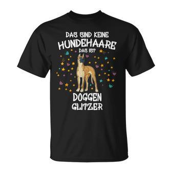 Great Dane Glitter Dog Holder Great Dane Dog T-Shirt - Seseable