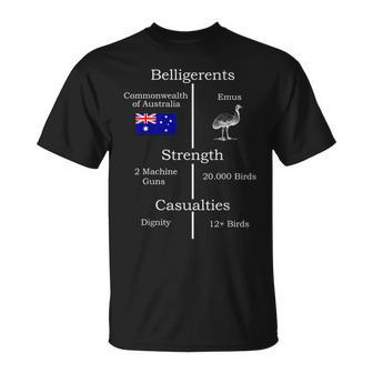Graphic Great Emu War Australia T-Shirt - Monsterry