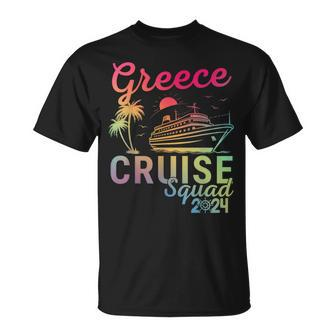Greece Cruise Family 2024 Squad Vacation Matching Family T-Shirt - Seseable