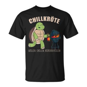 Grillen Chillen Bierchen Killen S T-Shirt - Geschenkecke