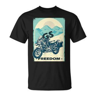 Gs Motorcycle R1200gs Enduro Biker Motorcycle Gs  T-Shirt - Seseable