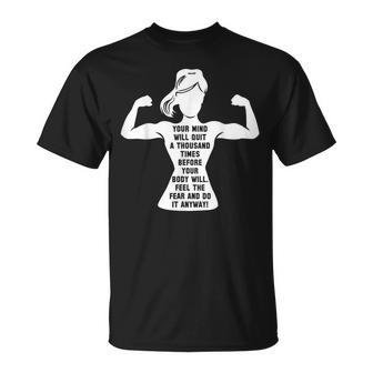 Gym Motivation Workout Motivational Fitness Lover T-Shirt - Monsterry DE