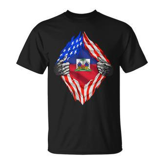 Haiti American Haitian Flag Day Haiti Roots T-Shirt - Monsterry