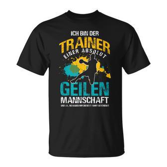 Handball Trainer Coach Handballer Ball Handballer T-Shirt - Seseable