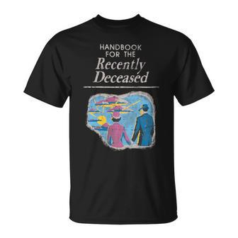 Handbook For The Recently Deceased Pre-Distressed T-Shirt - Monsterry AU