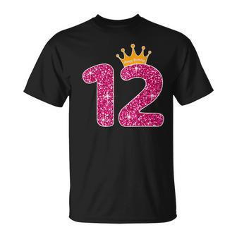 Happy Birthday 12 Years Of Being Awesome 12Th Birthday Girl T-Shirt - Thegiftio UK