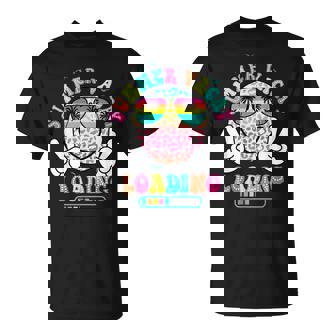 Happy Face Summer Vacay Loading Teacher End Of School Year T-Shirt | Mazezy
